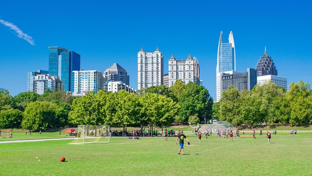Apartmán Marvelous Midtown Manor In Piedmont Park Atlanta Exteriér fotografie
